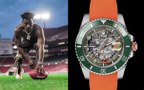 antonio brown rolex|What You Should Know About Antonio Brown's Custom Skeleton .